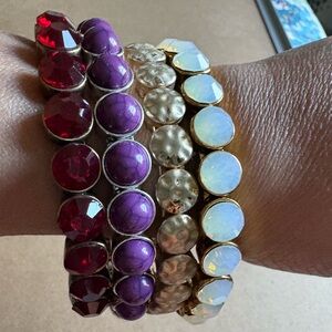 Plunder Design's magnetic bangle set